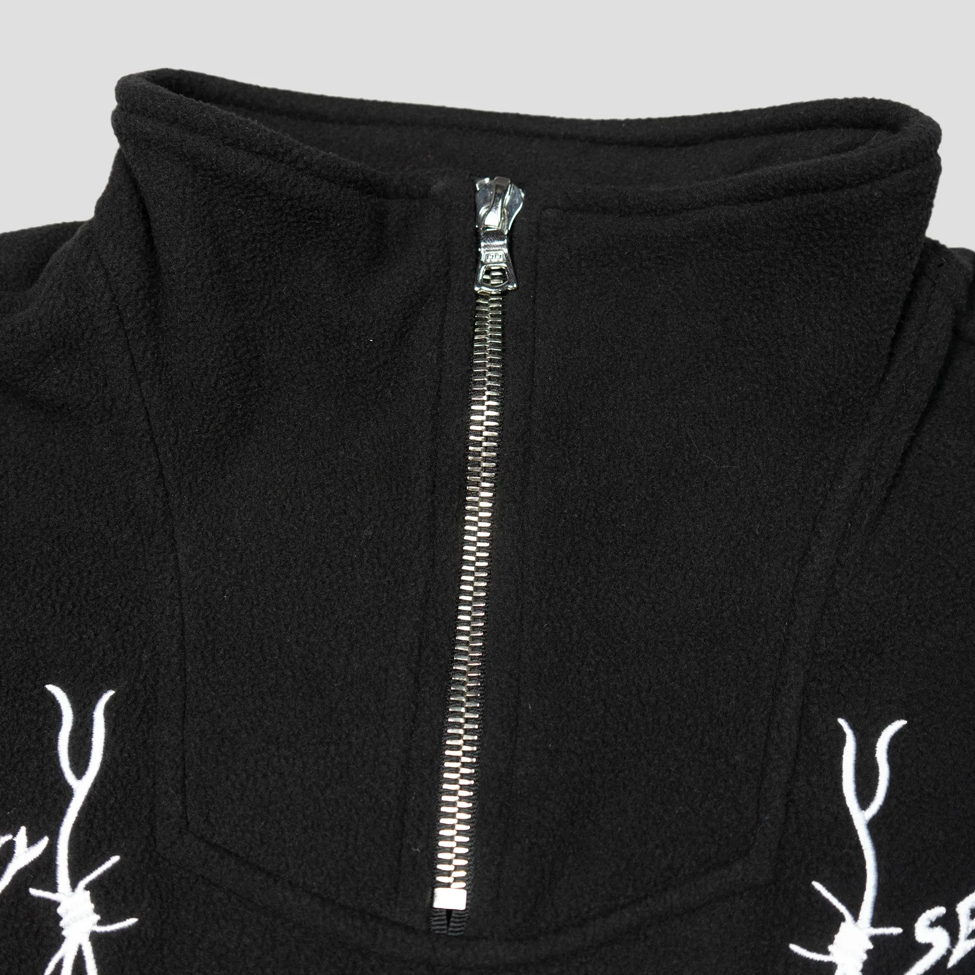 EMBROIDERED JAPANESE 1/4 FLEECE