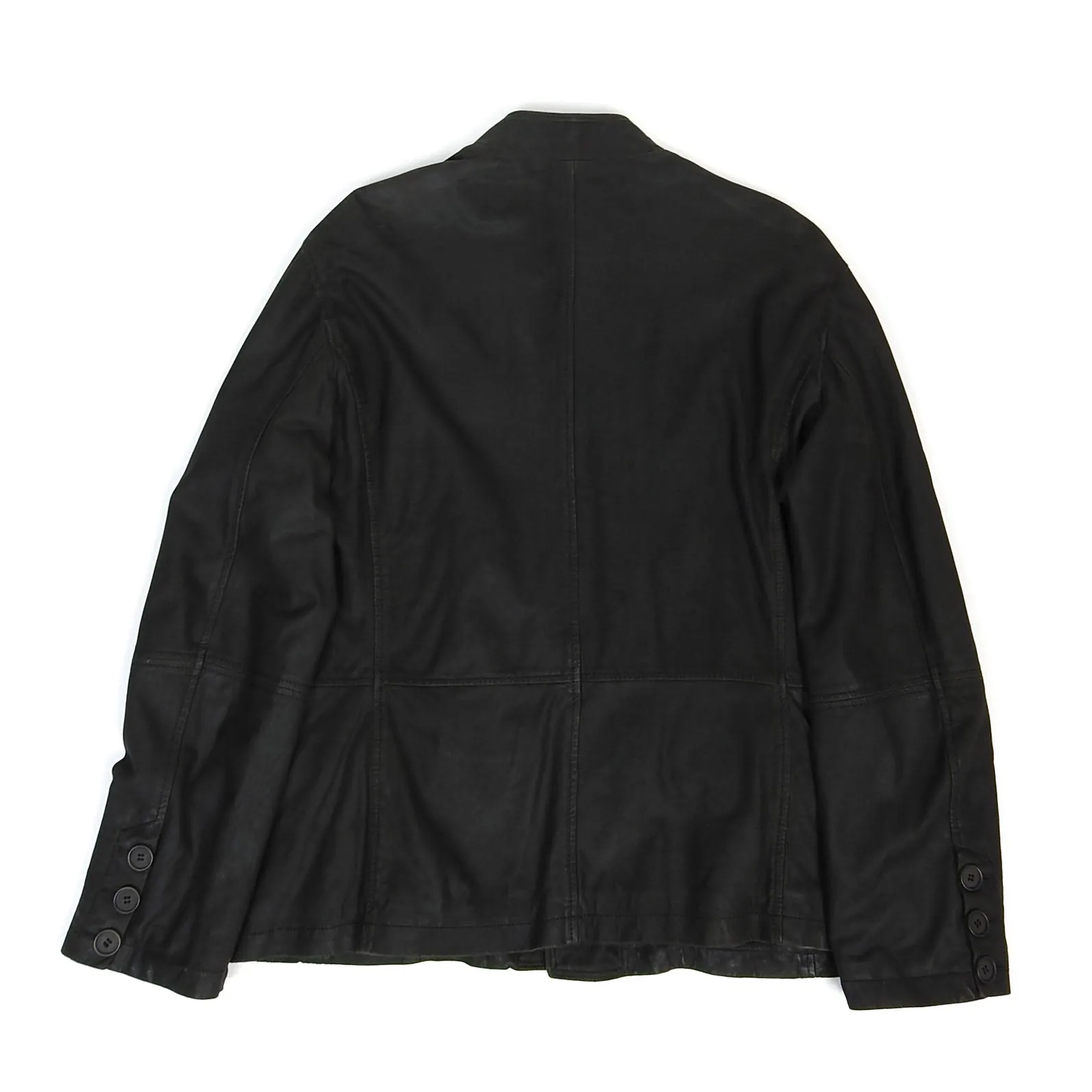 Emporio Armani Leather Field Jacket Size Medium