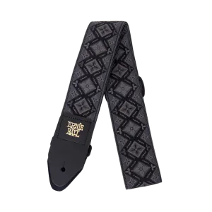 Ernie Ball Jacquard Guitar Strap - Regal Black