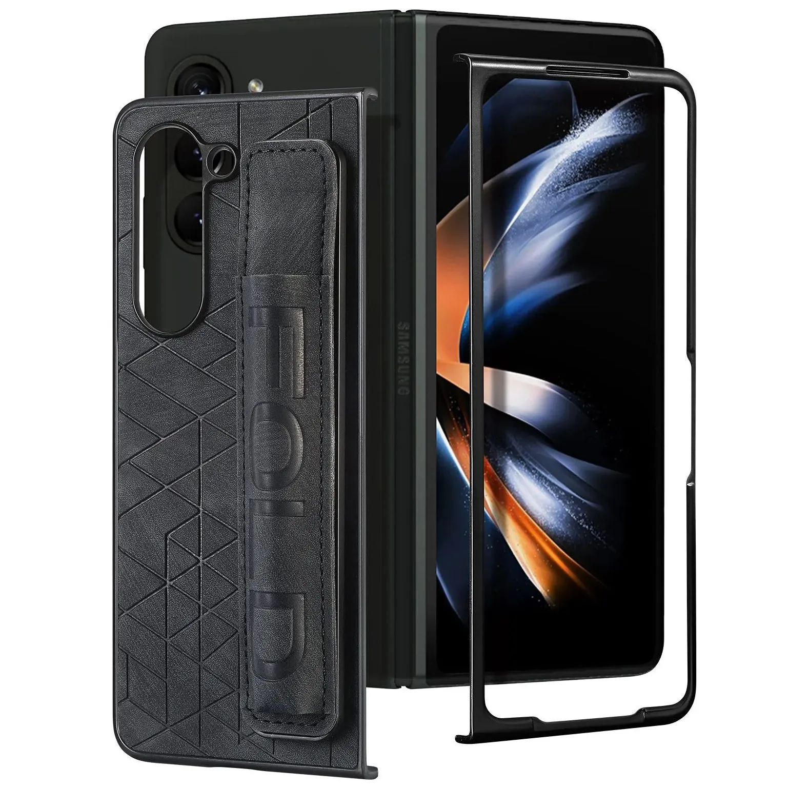 Etui 360 do Samsung Galaxy Z Fold 5 - Fioletowy