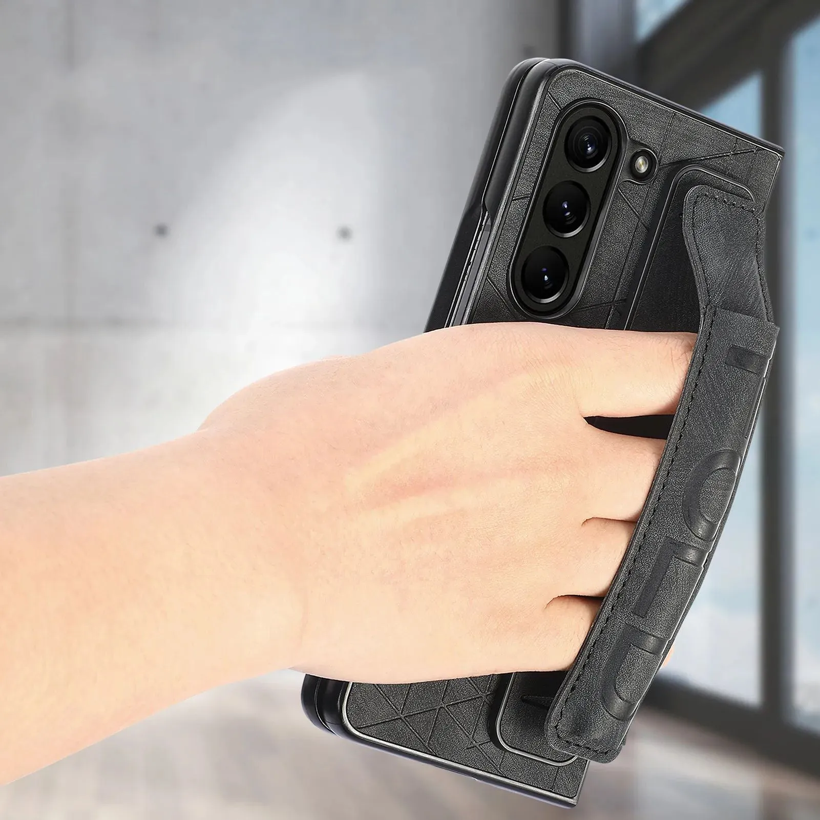 Etui 360 do Samsung Galaxy Z Fold 5 - Fioletowy