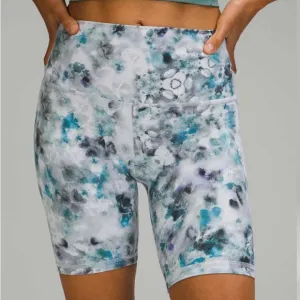 EUC Lululemon Align Shorts Kaleidofloral Multi