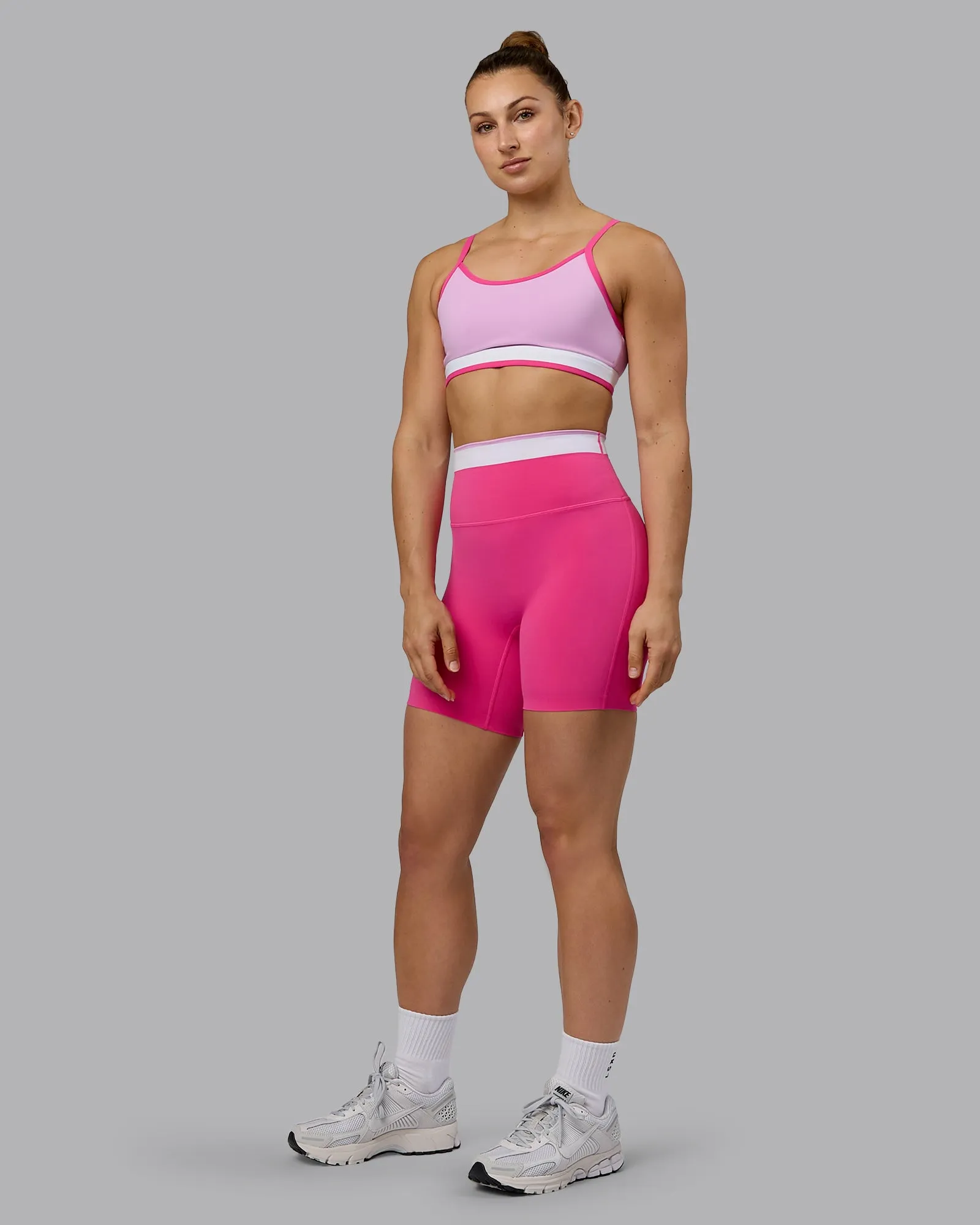 Excel Mid Short Tights - Ultra Pink