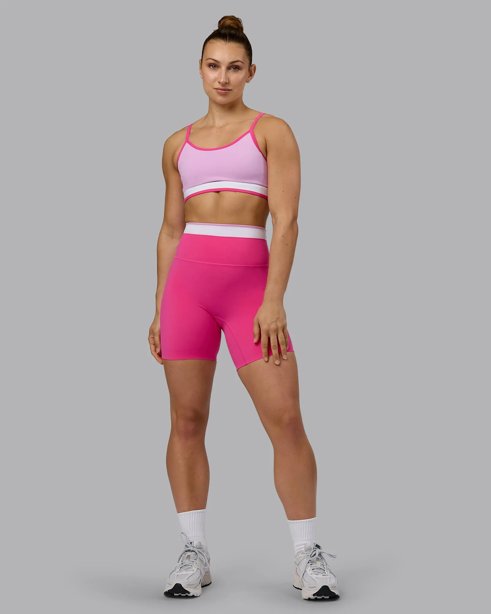 Excel Mid Short Tights - Ultra Pink