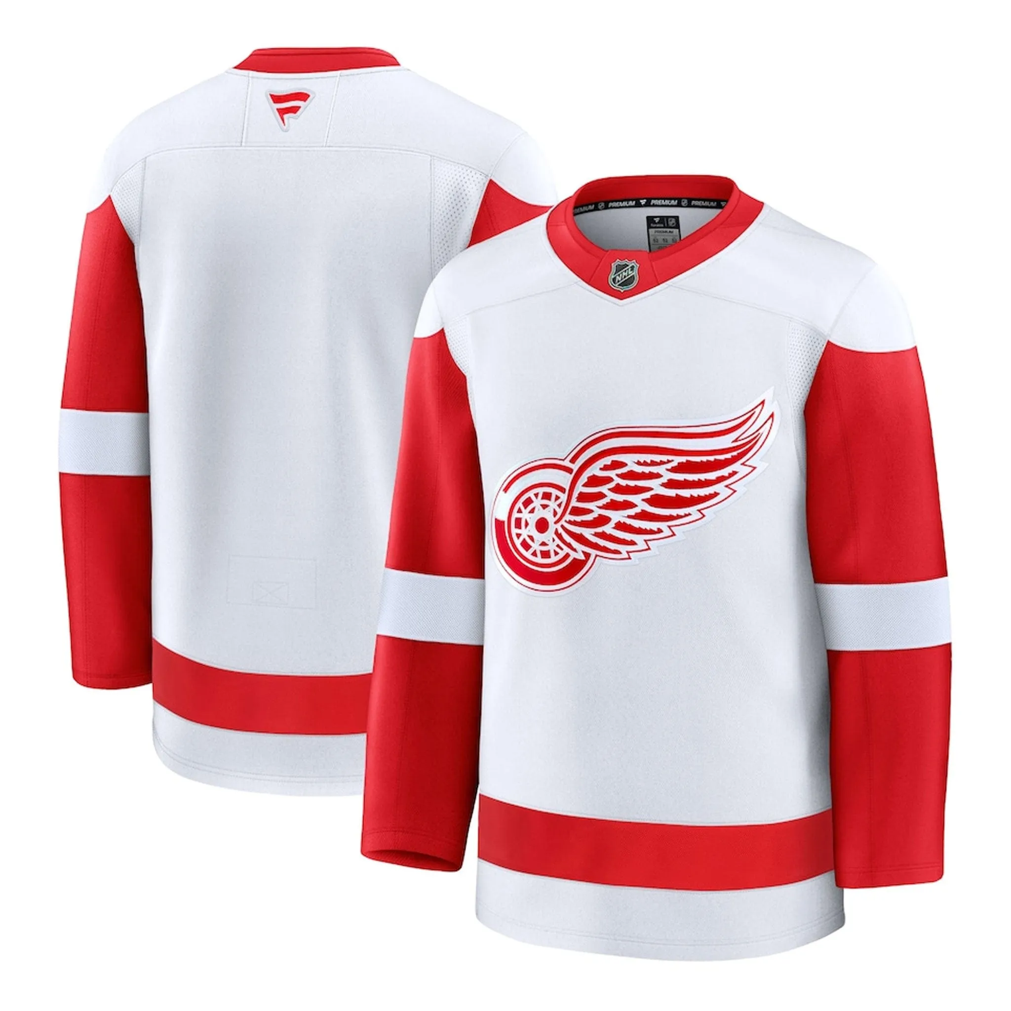Fanatics Premium Senior Away Jersey - Detroit Red Wings