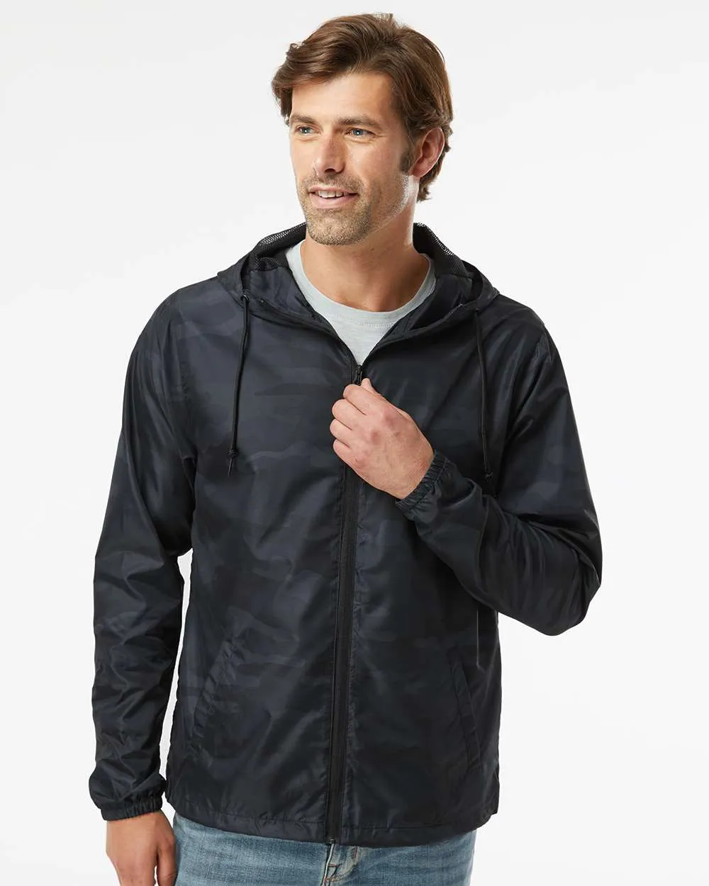 FarmHouse Fraternity Zip Up Windbreaker Jacket