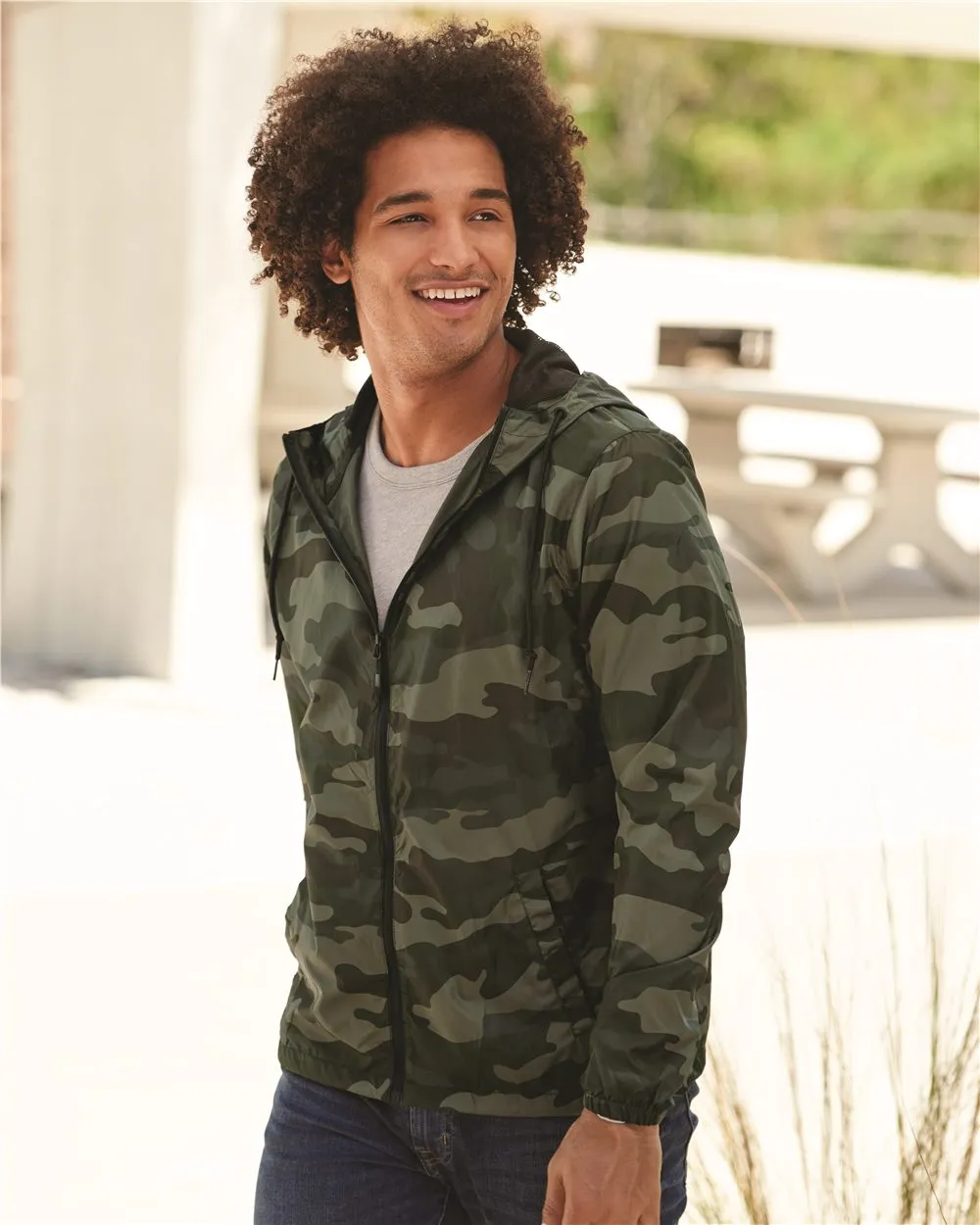 FarmHouse Fraternity Zip Up Windbreaker Jacket