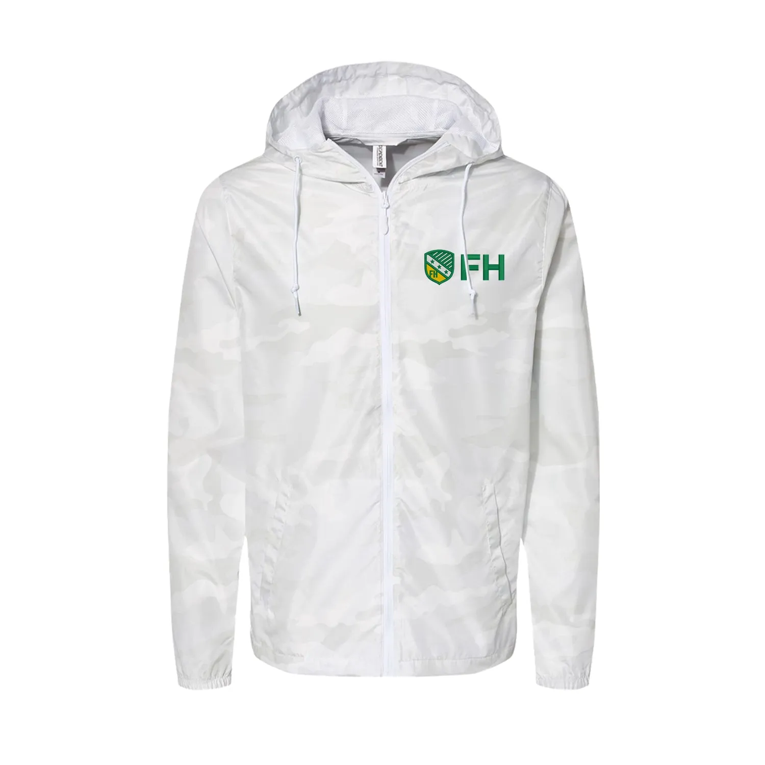 FarmHouse Fraternity Zip Up Windbreaker Jacket