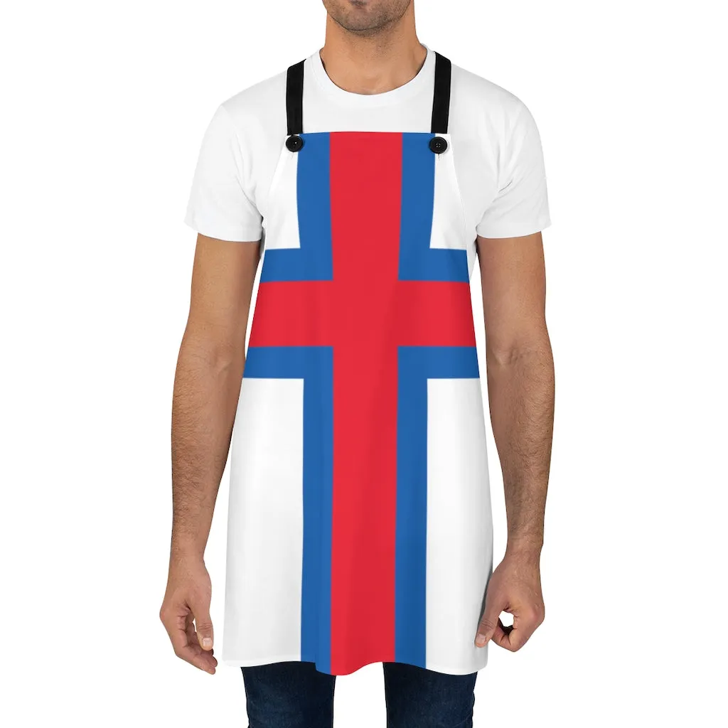 Faroese Flag Apron