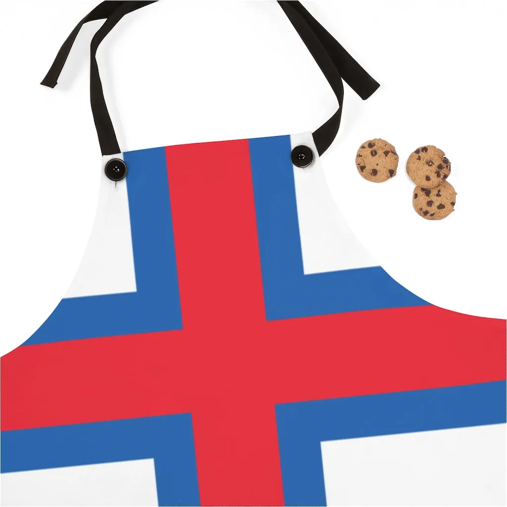 Faroese Flag Apron
