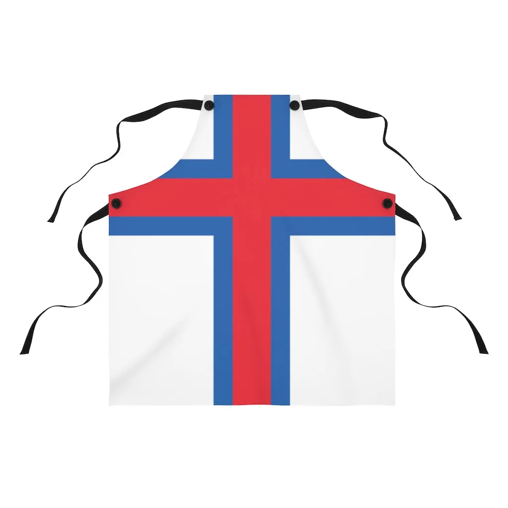 Faroese Flag Apron