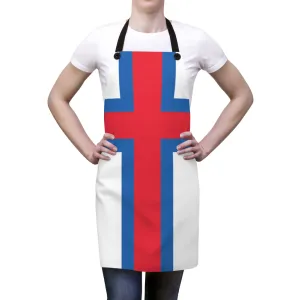 Faroese Flag Apron