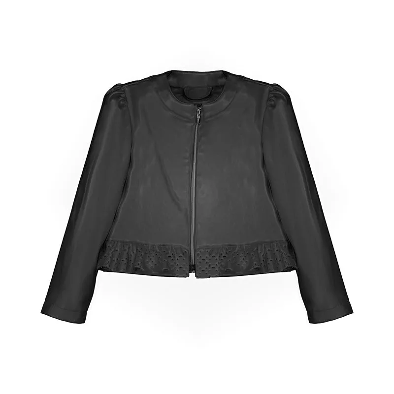 Faux Leatherette Jacket 3.437