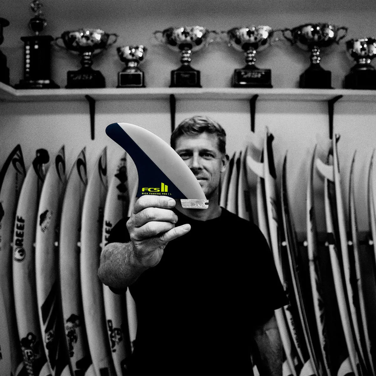 FCS II MICK FANNING PG BLACK ACID - MEDIUM