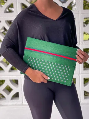 Felt Laptop Sleeve - 13" Green
