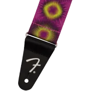 FENDER  J Mascis Strap, Yellow Burst, 2"