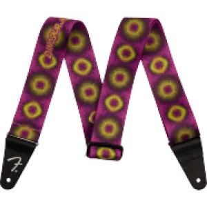FENDER  J Mascis Strap, Yellow Burst, 2"
