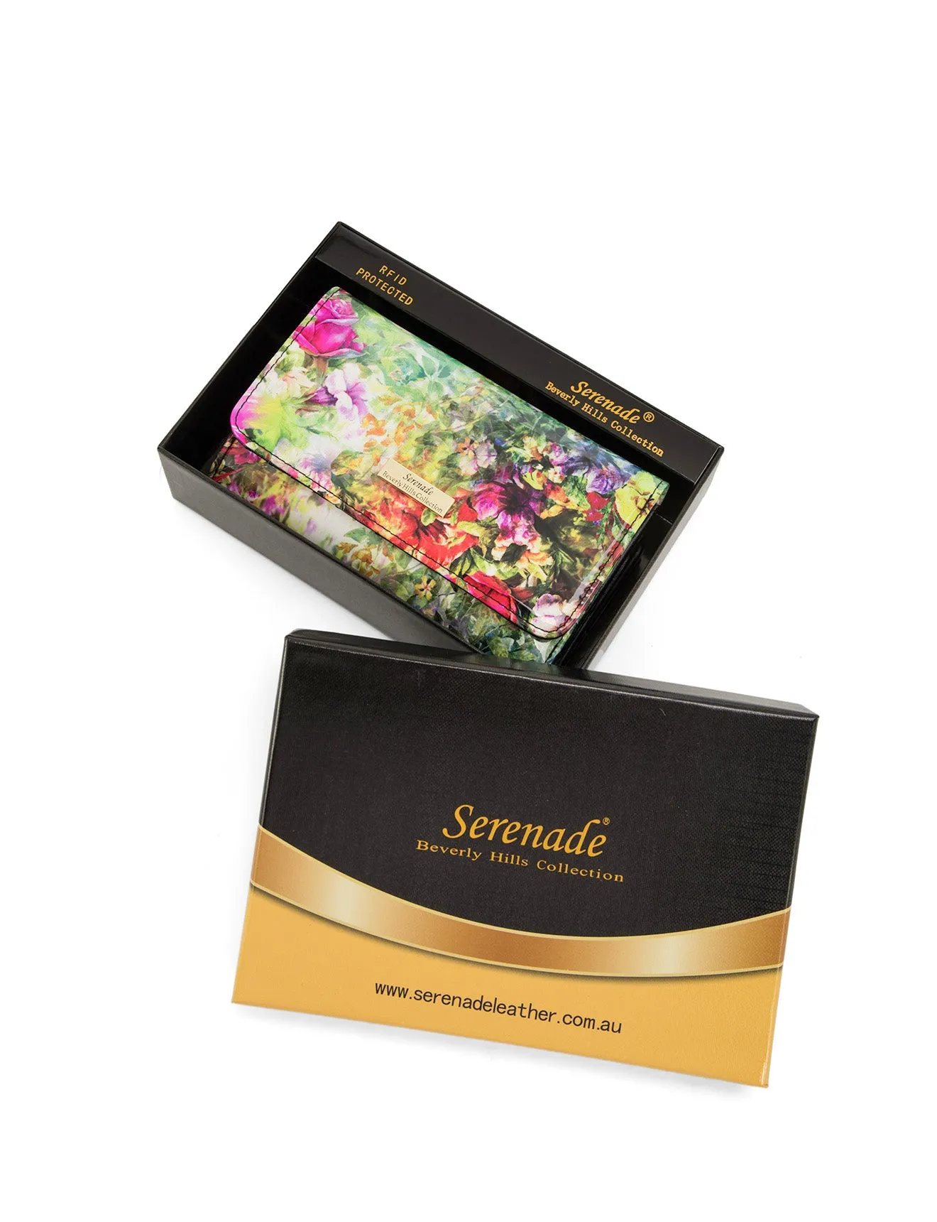FIORE MED LEATHER RFID WALLET- WSN8102