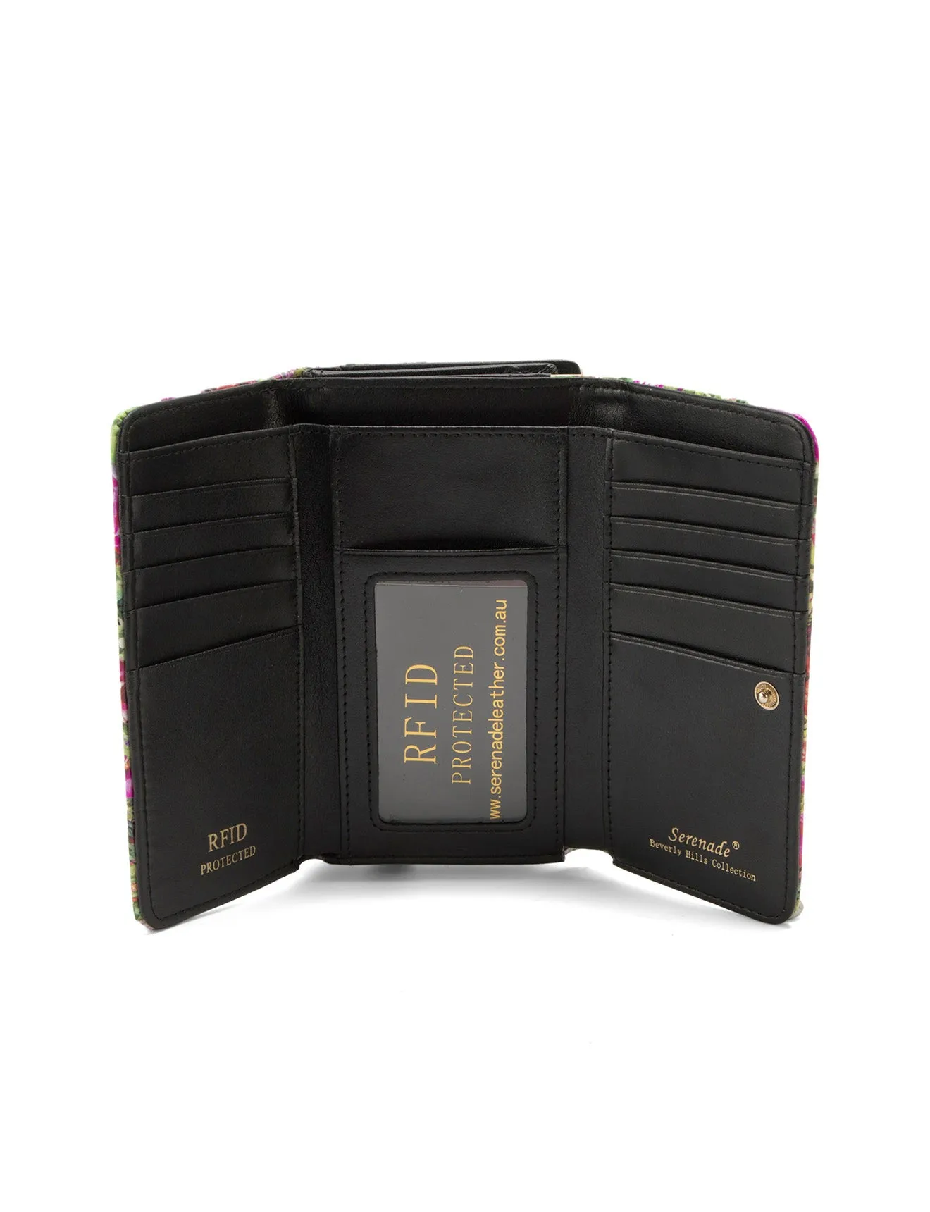 FIORE MED LEATHER RFID WALLET- WSN8102