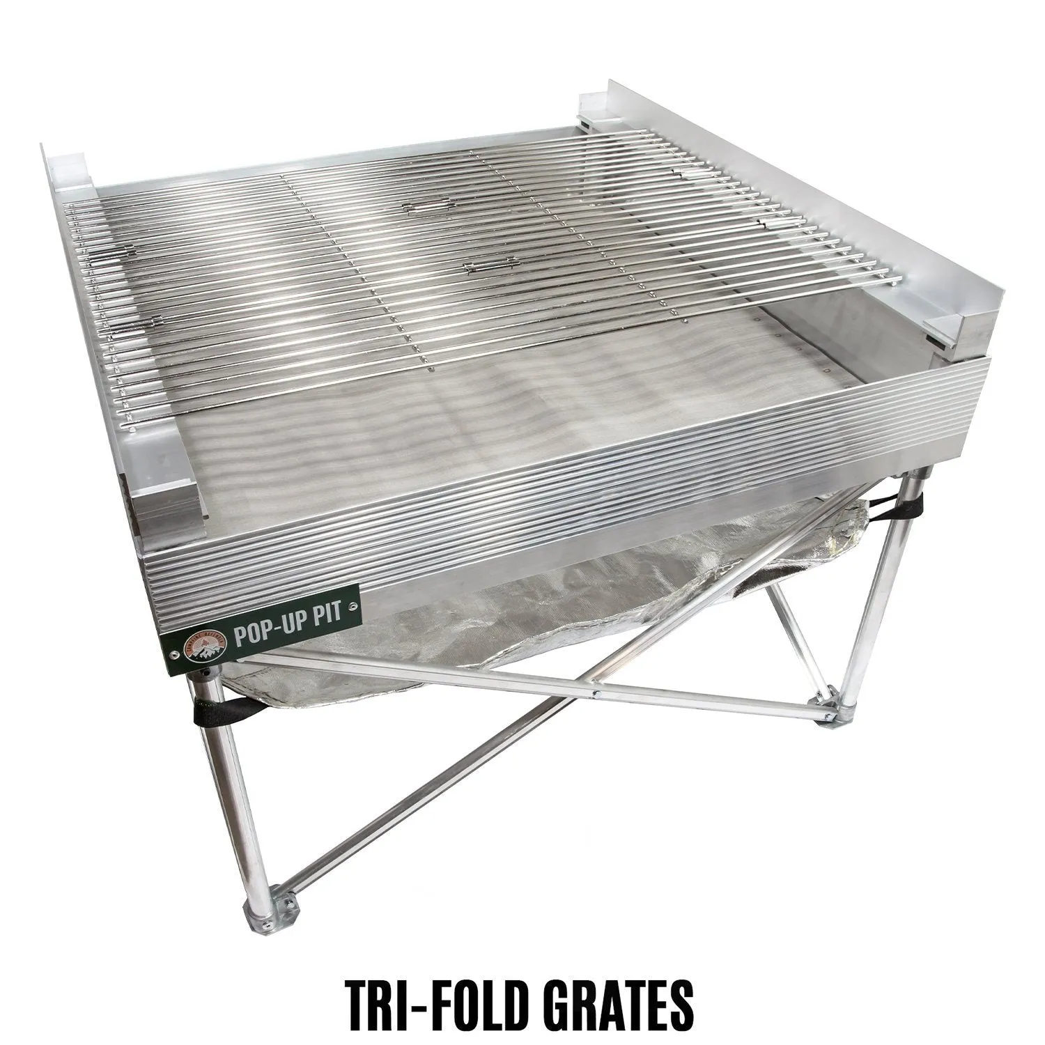 Fireside Outdoor - Tri-Fold Grilling Grates for Pop Up Pit