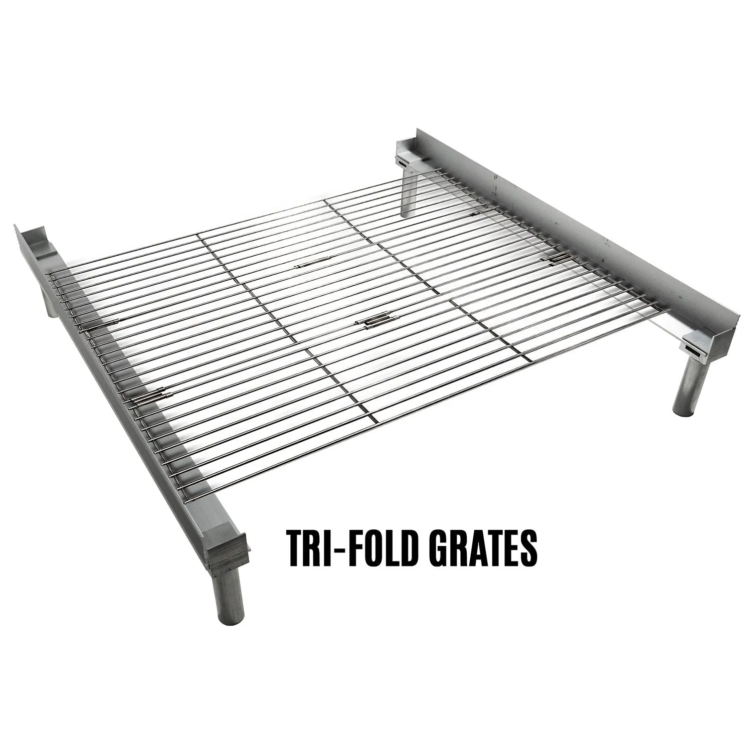 Fireside Outdoor - Tri-Fold Grilling Grates for Pop Up Pit
