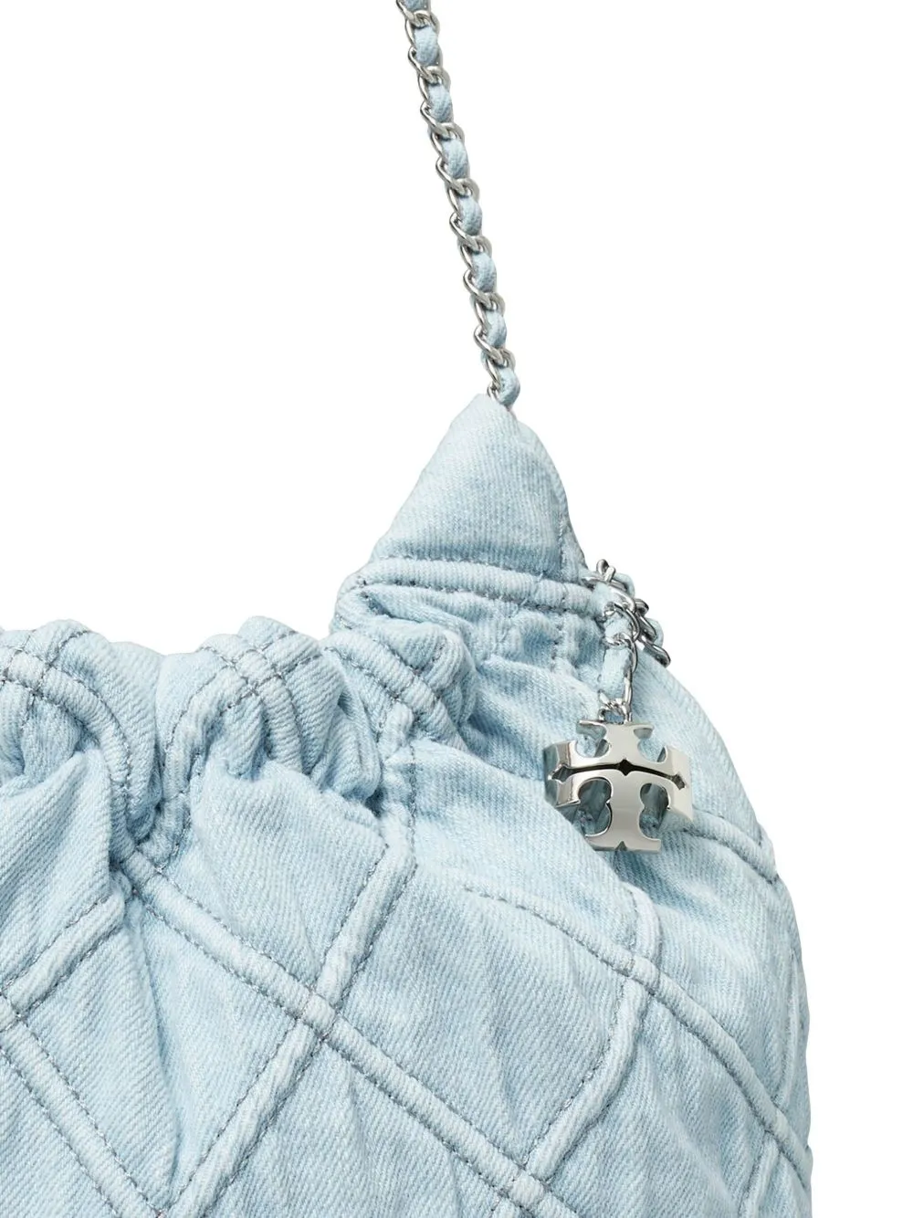 Fleming leather mini hobo bag