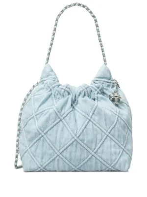 Fleming leather mini hobo bag