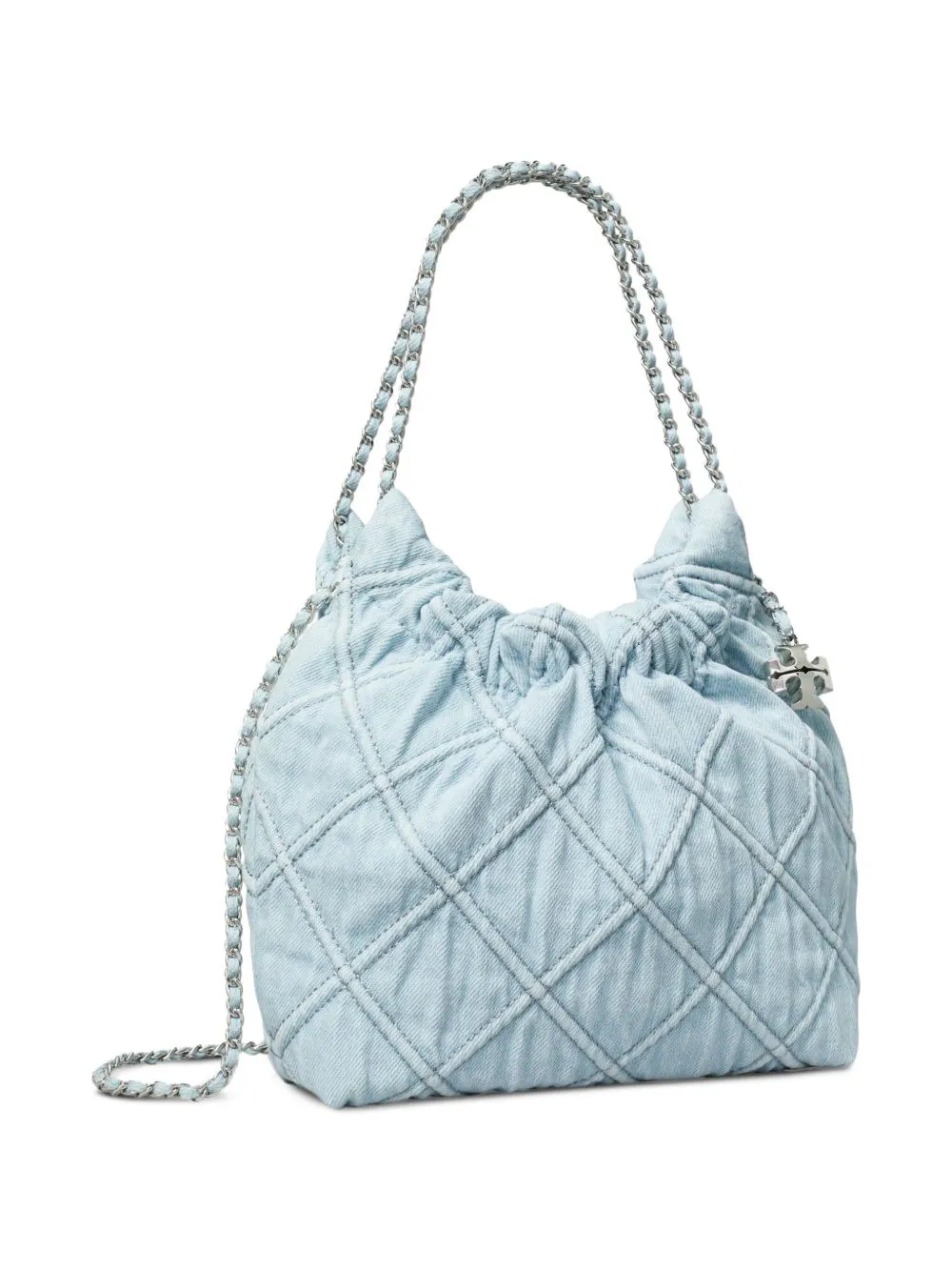 Fleming leather mini hobo bag