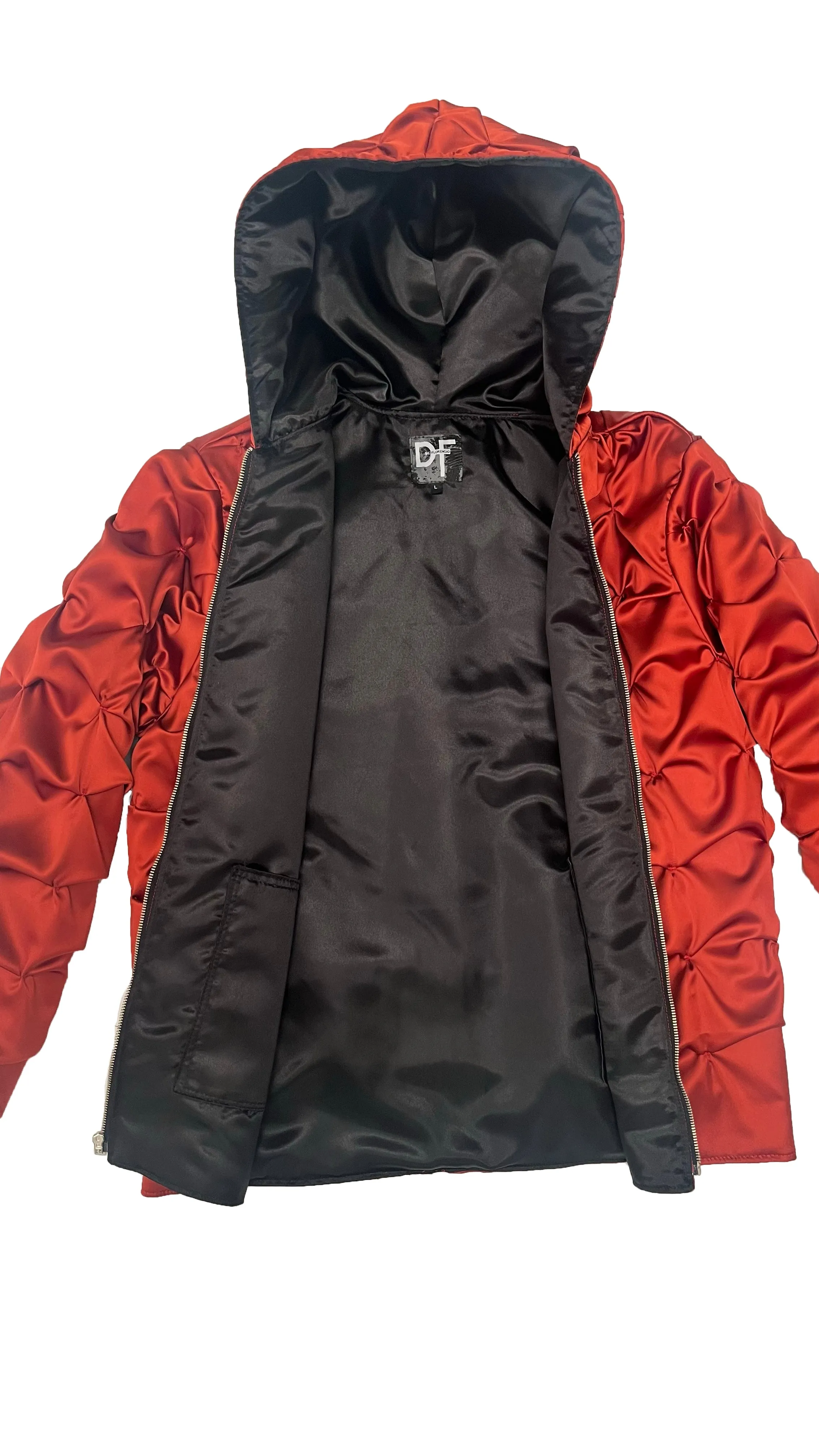 FLUIDITY RED HOODIE