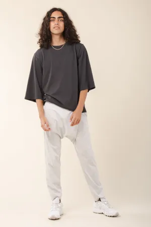 fold pant in heather