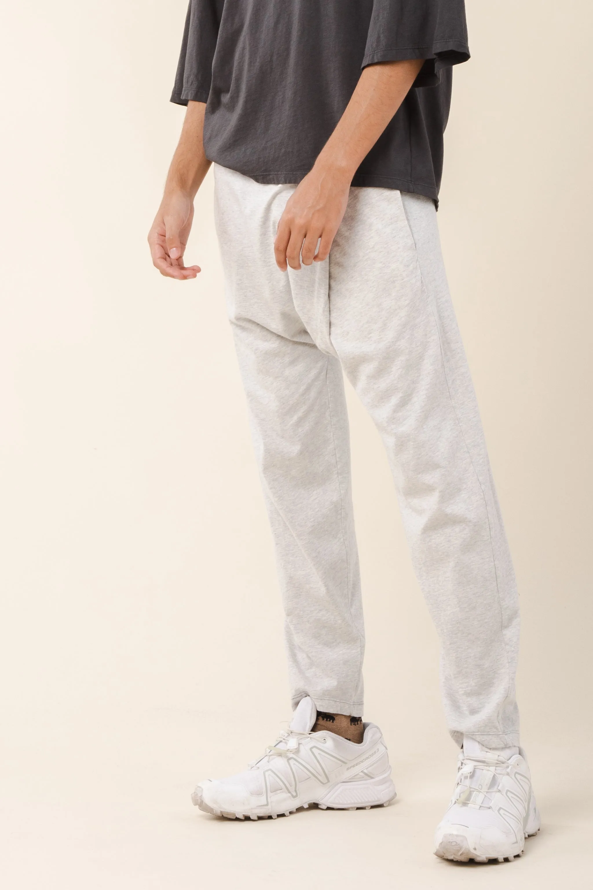 fold pant in heather