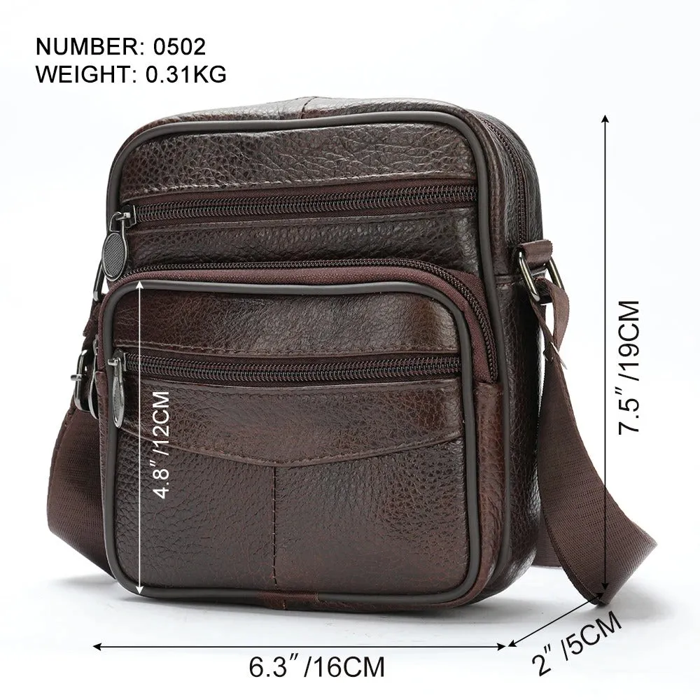 Franco | comfortable men's leather shoulder bag