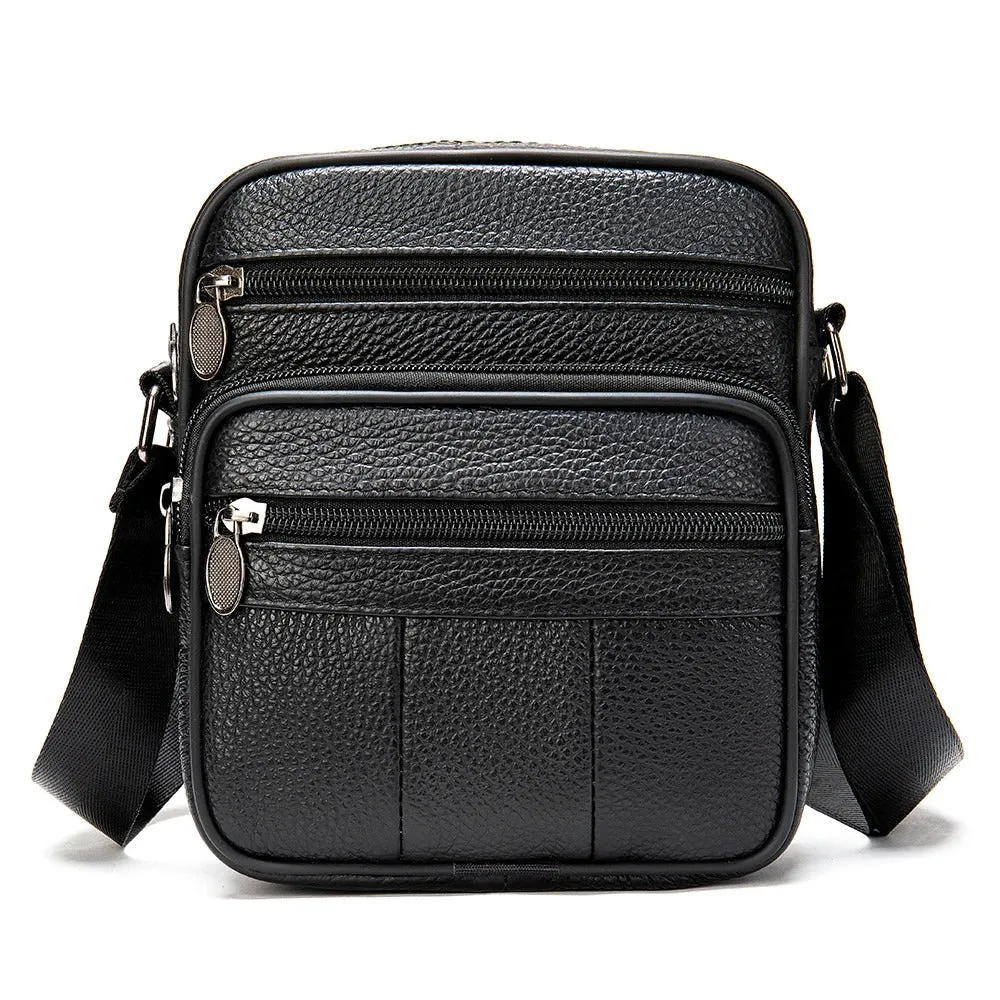 Franco | comfortable men's leather shoulder bag