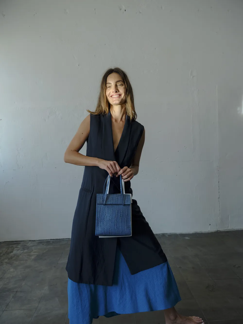 FRITA BAG PETROL BLUE SP