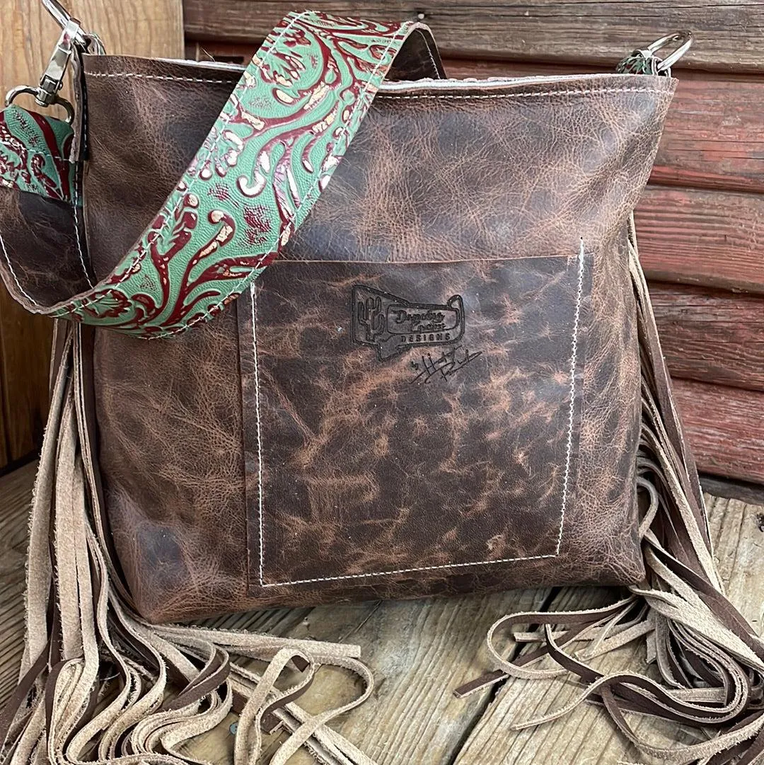 Gabby - Longhorn w/ Pendleton Buffalo Design