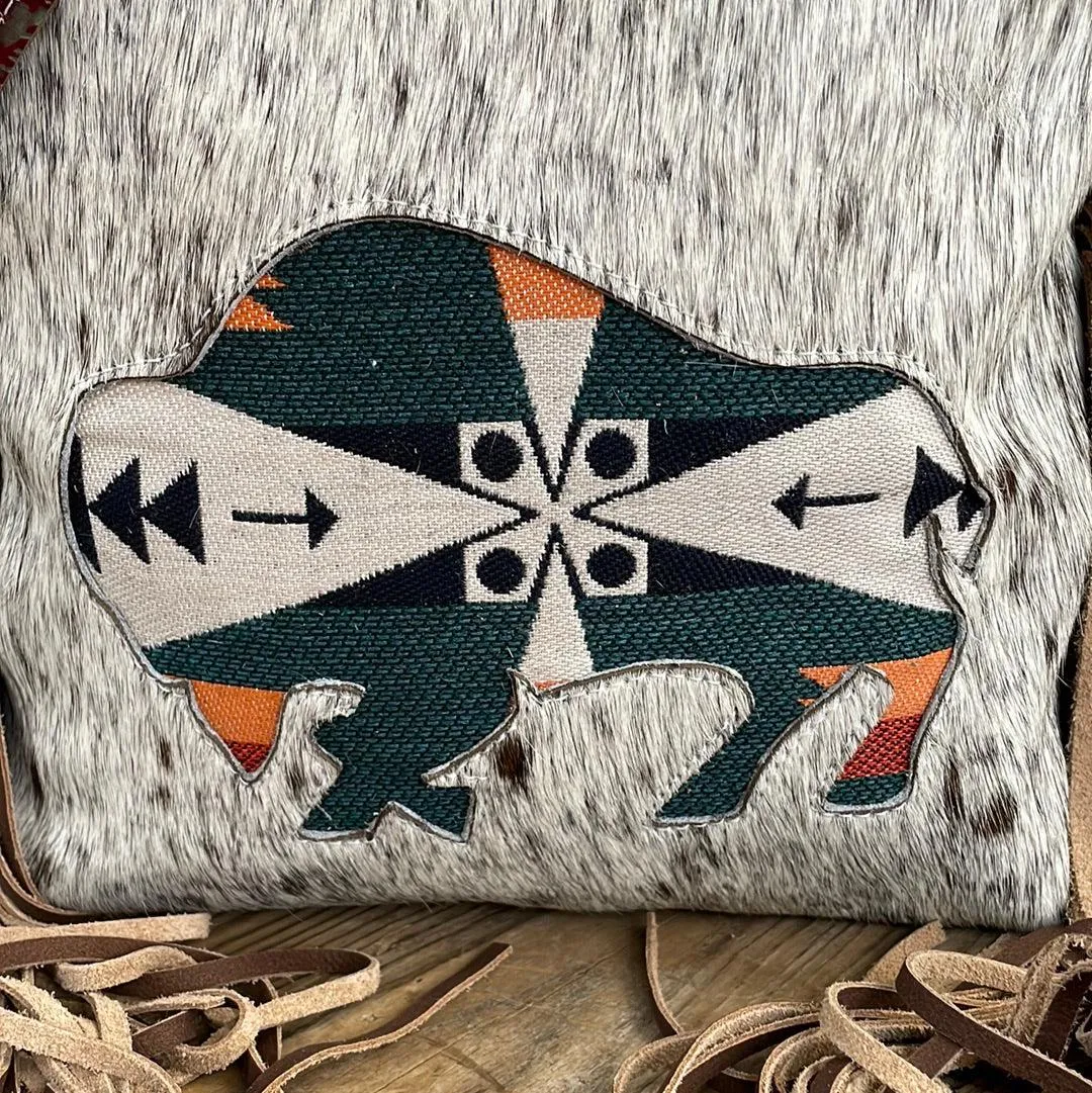 Gabby - Longhorn w/ Pendleton Buffalo Design
