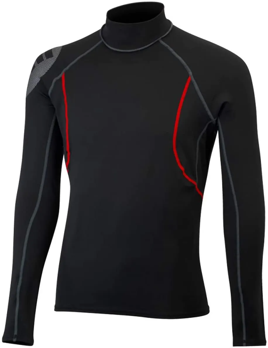 Gill Junior’s Unisex Water-repellent Long Sleeve Top – Black
