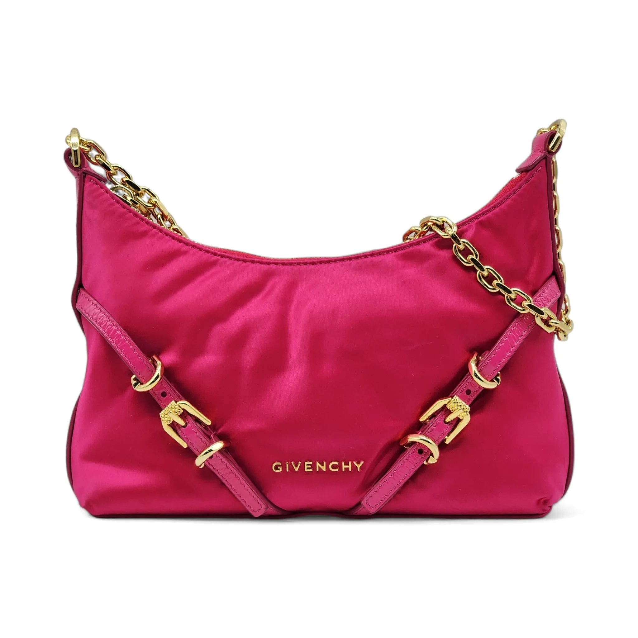 Givenchy "Voyou Party" Shoulder Bag in Neon Pink