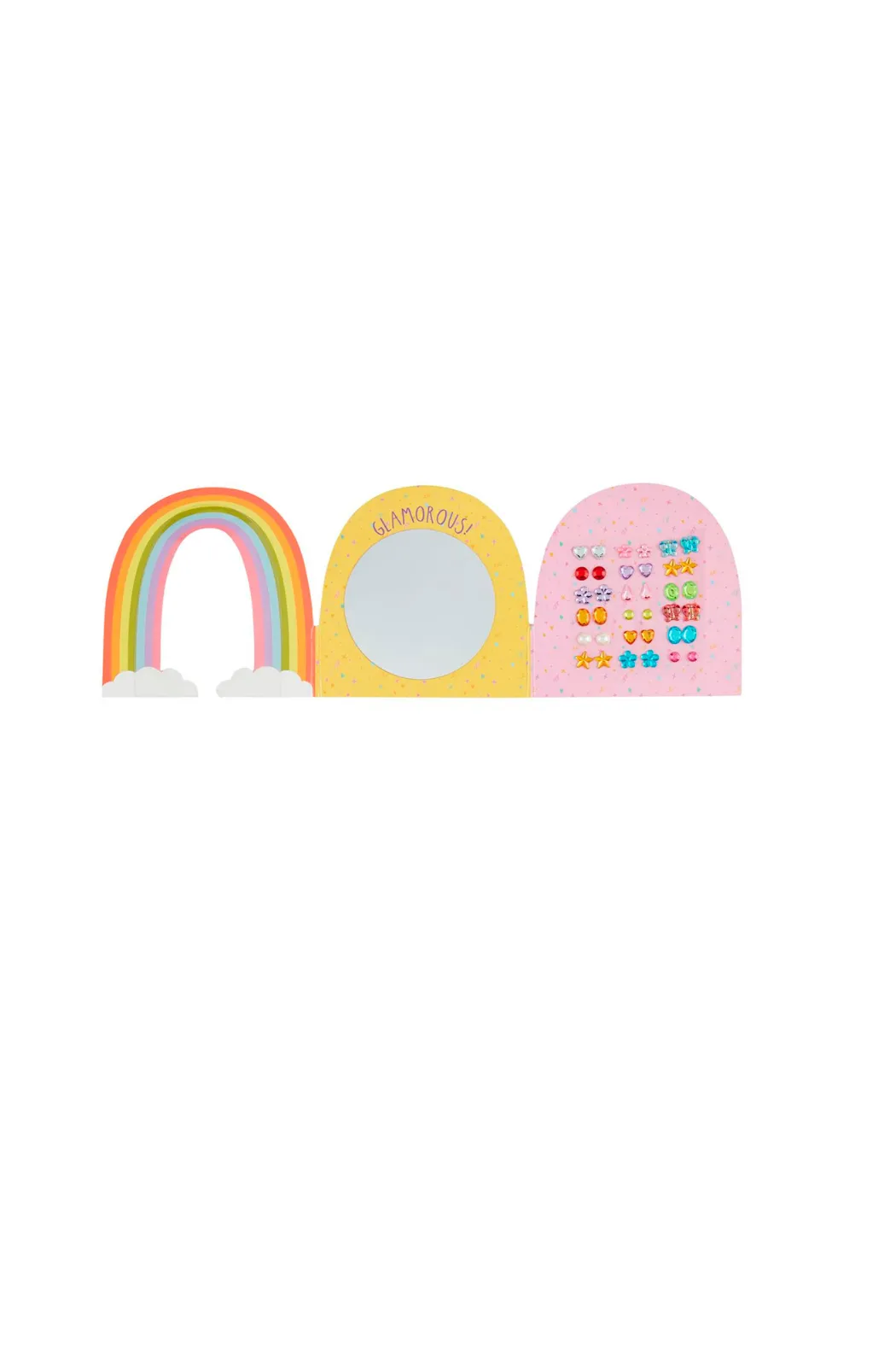 Glitzy Gems Stick-On Earrings