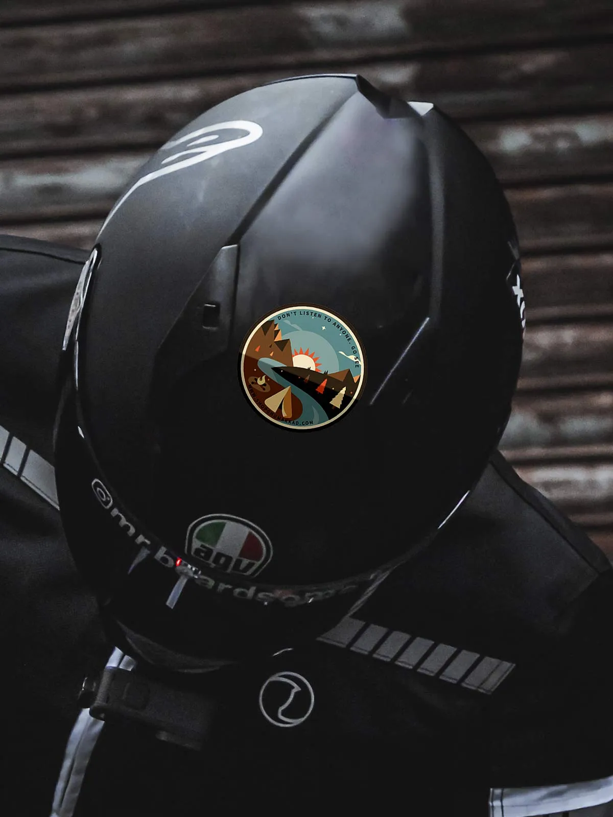 Go See | Laptop / Car Sticker