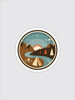 Go See | Laptop / Car Sticker
