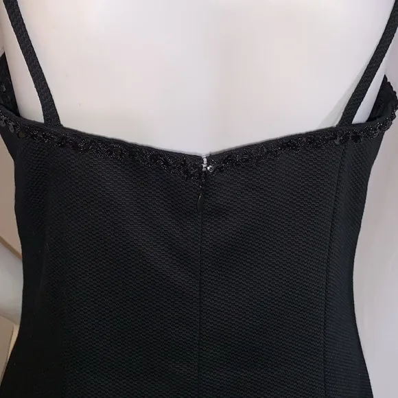 Gorgeous classic, shapely lined black dress, like new! Size 8