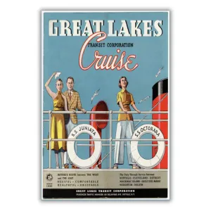 Great Lakes Cruise, 1936 Magnet