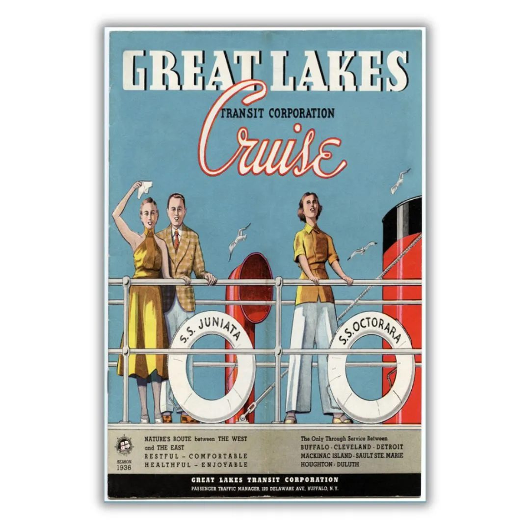 Great Lakes Cruise, 1936 Magnet