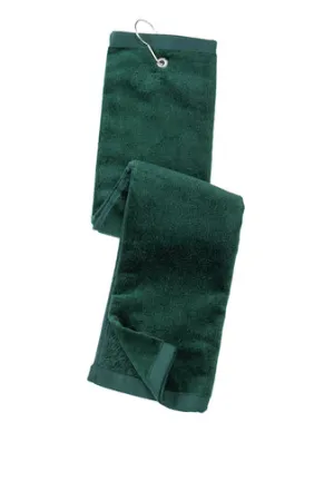 Grommeted Tri-Fold Golf Towel