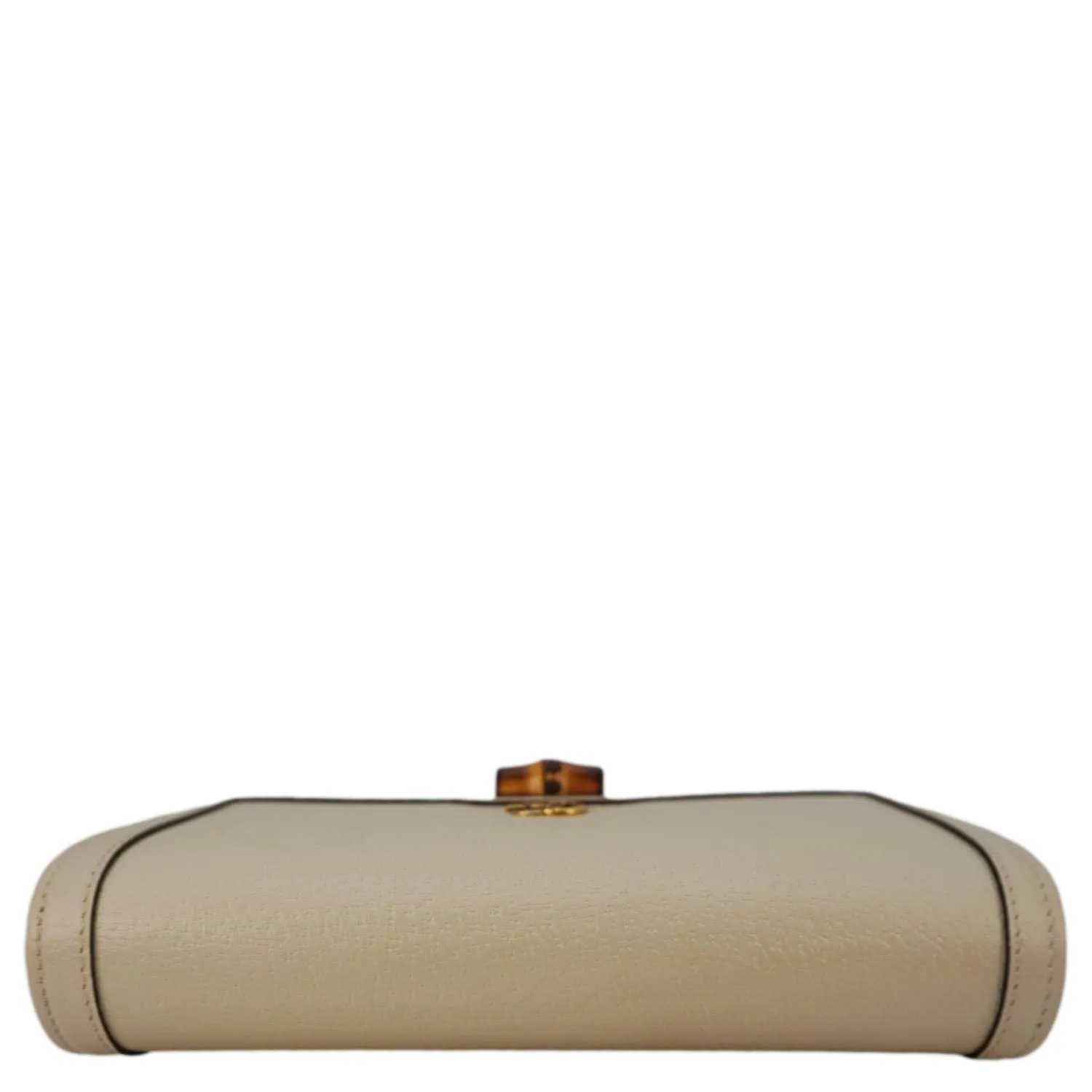GUCCI Diana Bamboo Mini Leather Shoulder Bag White 696817