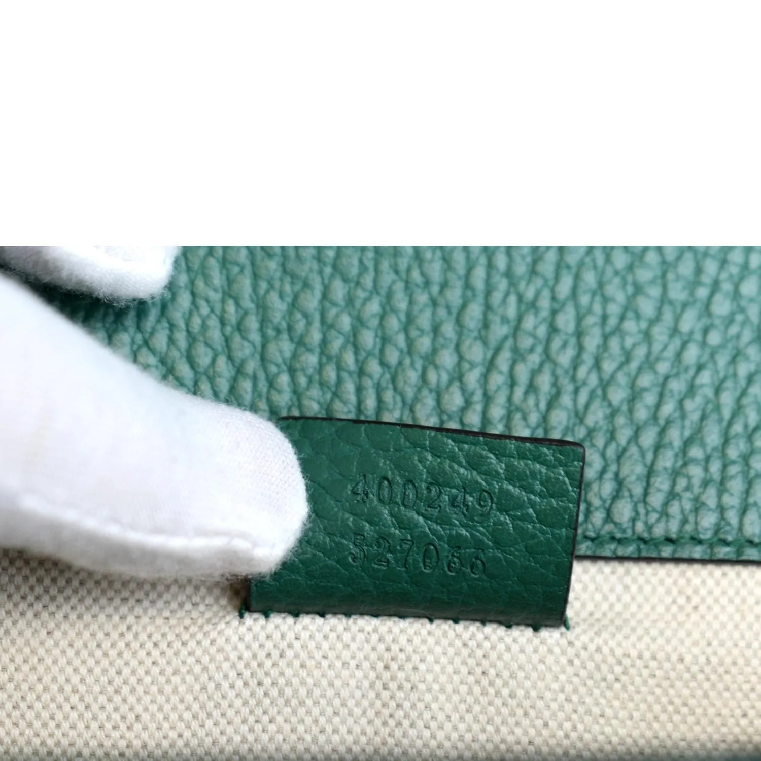GUCCI Dionysus Small Leather Shoulder Bag Emerald Green 400249