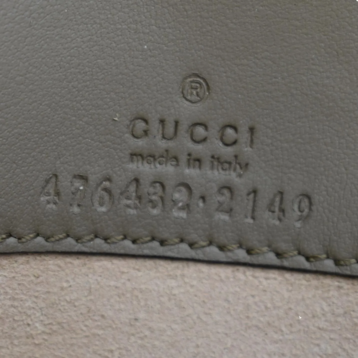 GUCCI Dionysus Super Mini GG Supreme Canvas Crossbody Bag Taupe 476432