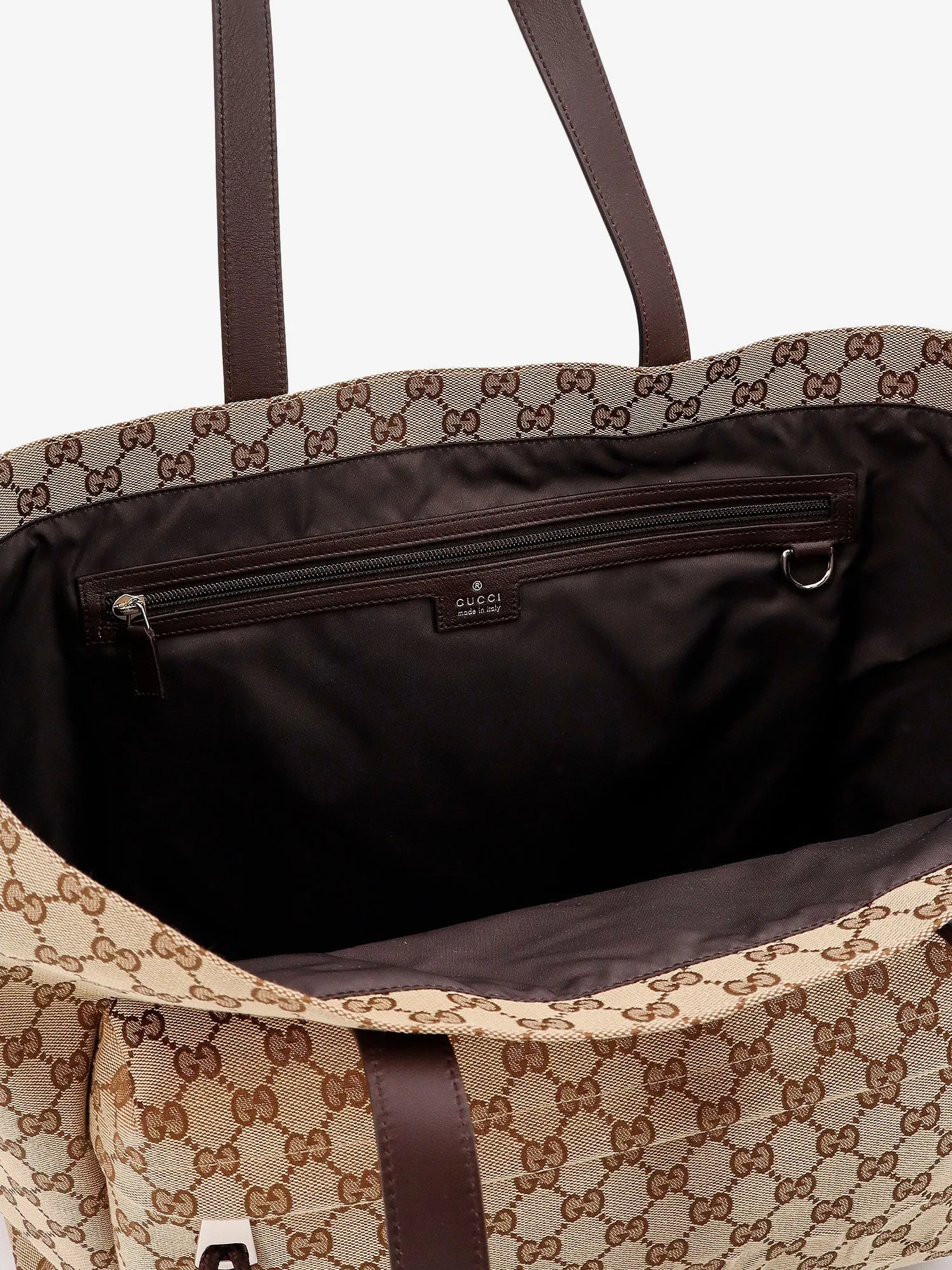 Gucci Gg Fabric Shopping Bag