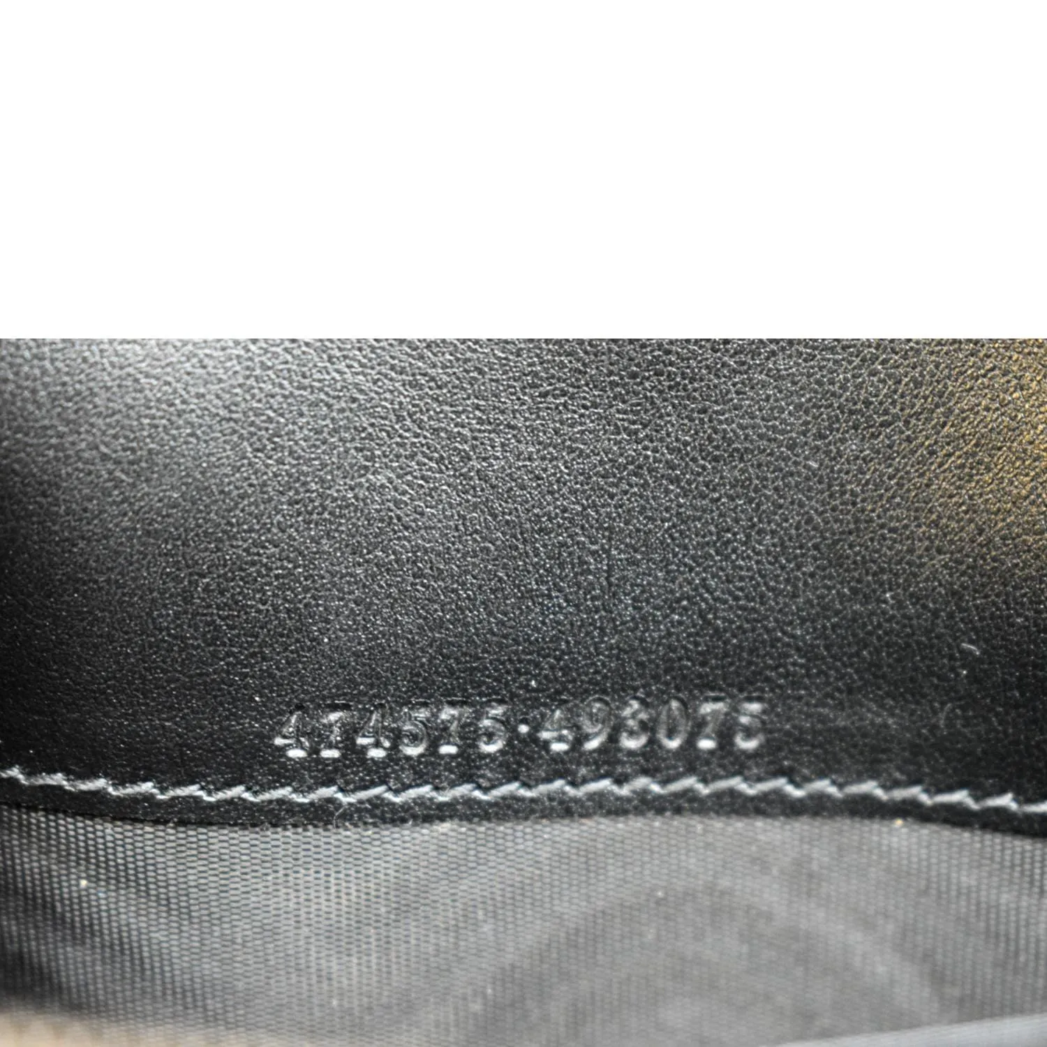 GUCCI GG Marmont Mini Matelasse Leather Crossbody Bag Black 474575